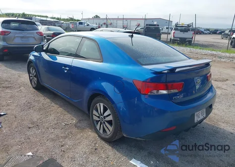 2013 Kia Forte Koup Ex from USA, damaged, VIN KNAFU6A27D5742872